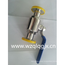 304/316L Sanitary Stainless Steel Clamped Ball Valve